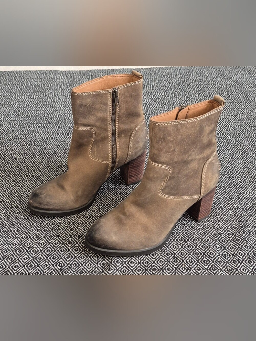 Sperry Dasher Grace Women's Brown Ankle Boots Size 7